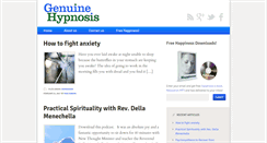 Desktop Screenshot of genuinehypnosis.com